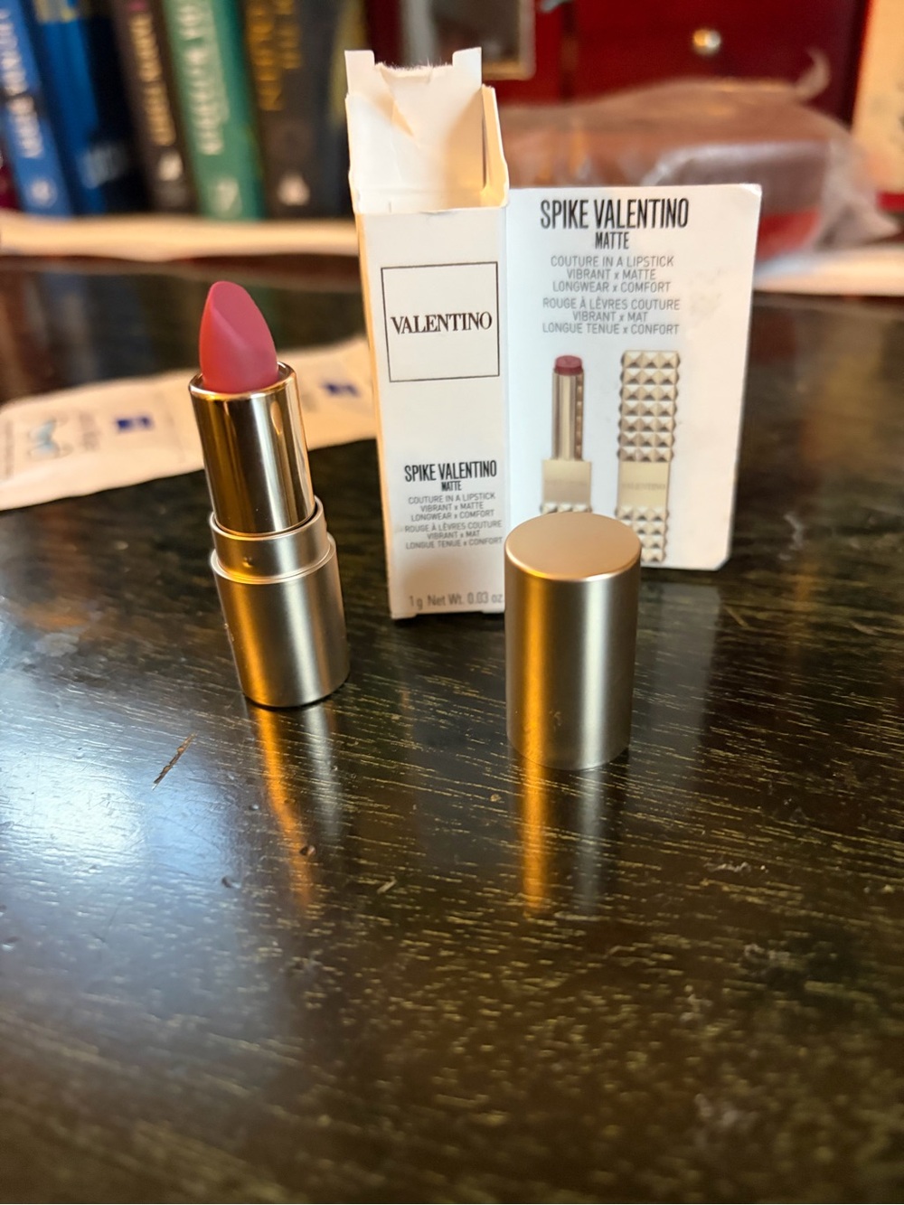 Valentino Matte Lipstick in Soft Rose Pink